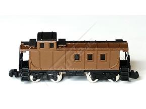 36' Brown Caboose